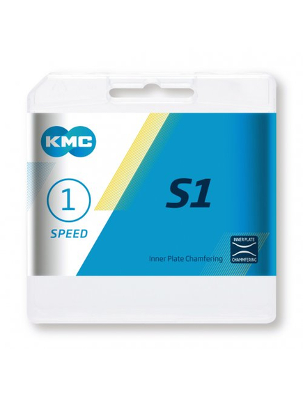 Lant Bicicleta Kmc S1 - 1/2 x 1/8 inch, 1 Viteze, Maro, imaginea nr. 3 Lant Bicicleta Kmc S1 - 1/2 x 1/8 inch, 1 Viteze, Maro, imaginea nr. 3