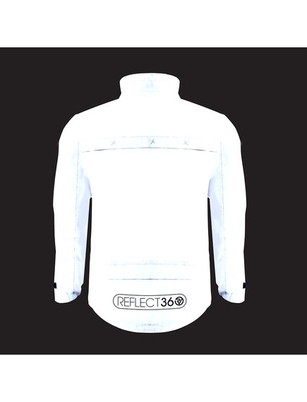 Jacheta Ciclism Copii Proviz Kids Reflect360, M, Alb, Marime produs: M, imaginea nr. 4