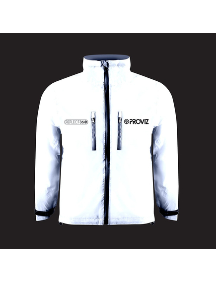 Jacheta Ciclism Copii Proviz Kids Reflect360, M, Alb, Marime produs: M, imaginea nr. 3