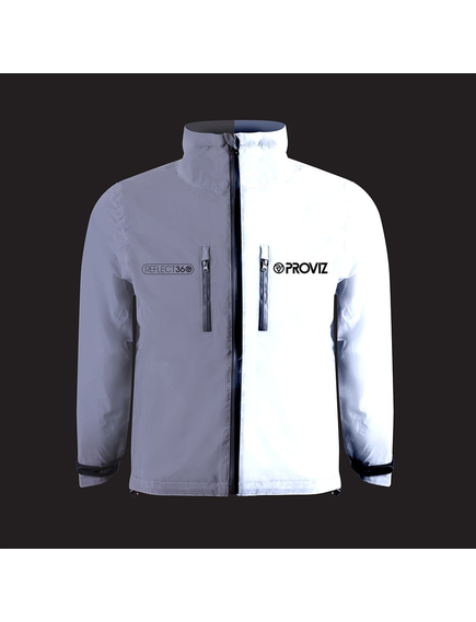 Jacheta Ciclism Copii Proviz Kids Reflect360, M, Alb, Marime produs: M, imaginea nr. 5