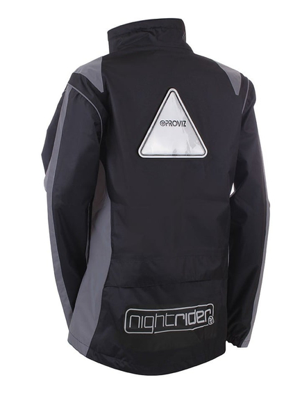 Jacheta Ciclism Proviz Nightrider, S, Negru, Culoare produs: Negru, Marime produs: S, imaginea nr. 2