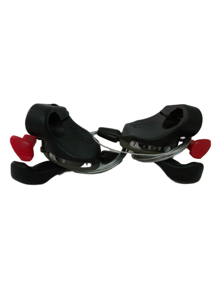 Set Manete Schimbator Secventiale Dhs Qlzz-15 - 3x7 Viteze, Negru