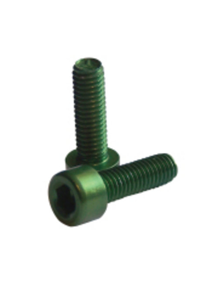 Suruburi Bidonas Cadru - M5 x 15 Mm, 50 Buc, Verde