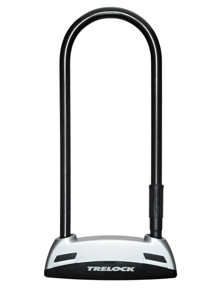 Antifurt Bicicleta Trelock Solid U B3 Silver - Negru