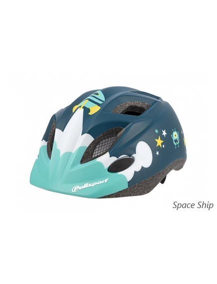 Casca Copii Polisport Spaceship, albastru inchis, XS(42-52)