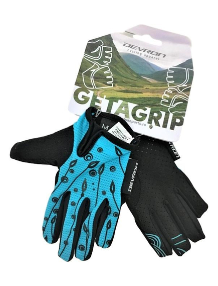 Manusi Ciclism Copii Devron 9592 - L/6, Albastru, Marime produs: L, imaginea nr. 2