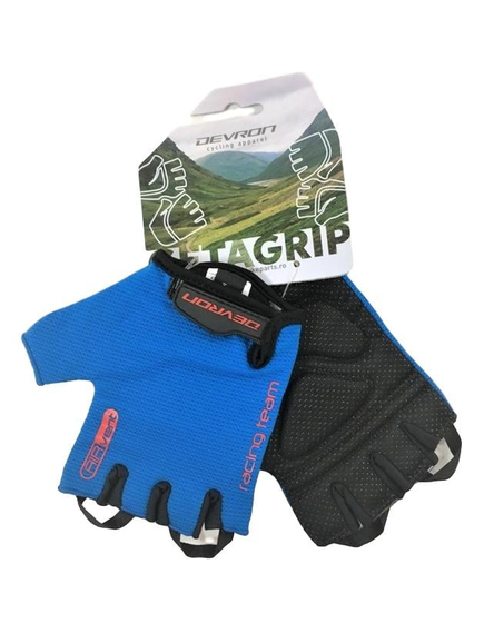 Manusi Ciclism Devron 8032 Racing-T Airvent - S, Negru-Albastru, Marime produs: S, imaginea nr. 2