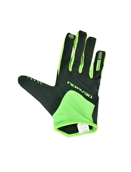 Manusi Ciclism Devron 9512 Touch - XL, Negru-Verde, Marime produs: XL