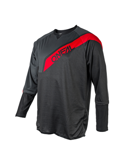 Bluza Ciclism O'Neal Stormrider - M, Gri-Rosu, Marime produs: M