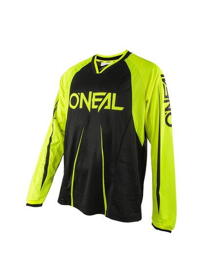Bluza Ciclism O'Neal Element Fr Blocker, L, Negru/Galben Neon