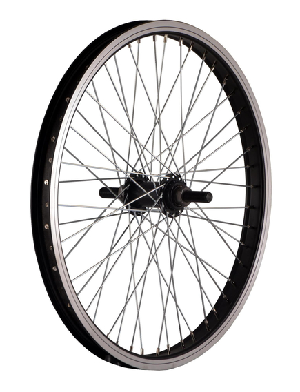 Roata Fata Bicicleta Cerurim, Janta Simpla Bmx Othin, 406X25, 20 inch, Negru