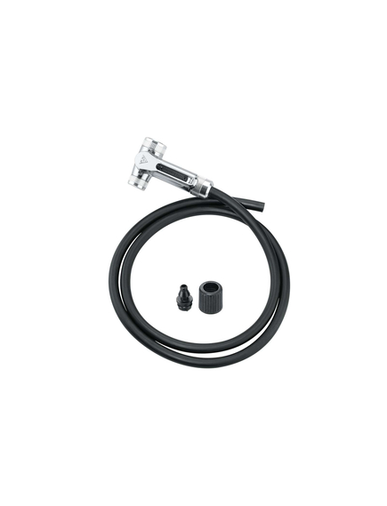 Furtun Pompa Podea Topeak Twinhead Dx Tth-Dx01 - L 110 cm, Negru