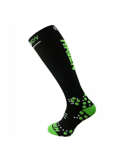 Sosete Ciclism Haven Evotec Silver 2 - 40-41, Negru-Verde, Culoare produs: Negru/Verde, Marime produs: 40-41