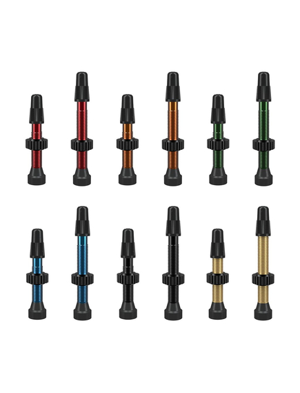 Set Valve WTB TCS Tubeless Presta FV, 34mm - 2 Buc, Rosu