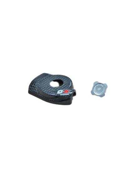 Kit X0 Trigger Carbon Cover/Top Cap - stanga, Negru