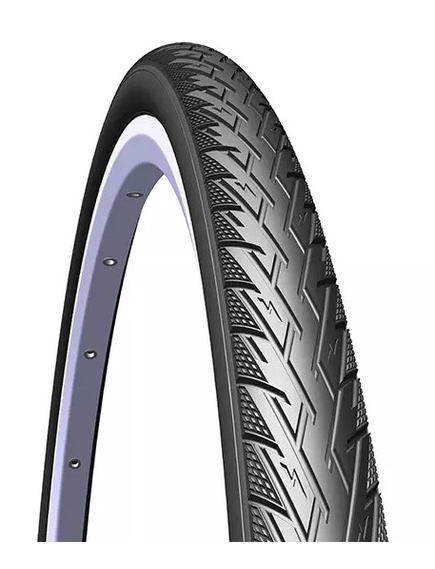 Anvelopa bicicleta Rubena 28 x 1,75 (47-622) R21 Electron, speciala E-Bike, APS, Anti-Pana+Reflex, neagra (7379)