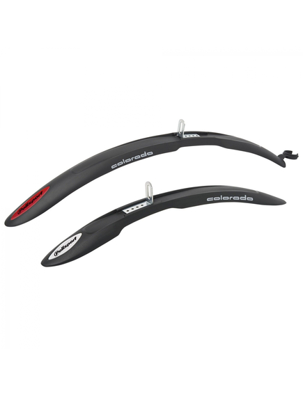 Set Aparatori Noroi Polisport Colorado - 24-26 Inch, Negru