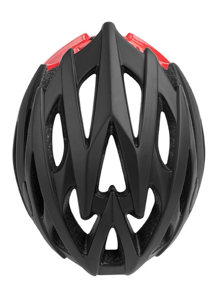 Casca Ciclism Polisport Twig - 55-58 cm, M, Negru-Rosu, Culoare produs: Negru, Marime produs: M, imaginea nr. 4