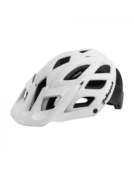 Casca Ciclism Polisport E3 Enduro - 58-61 cm, L, Alb, Culoare produs: Alb, Marime produs: L