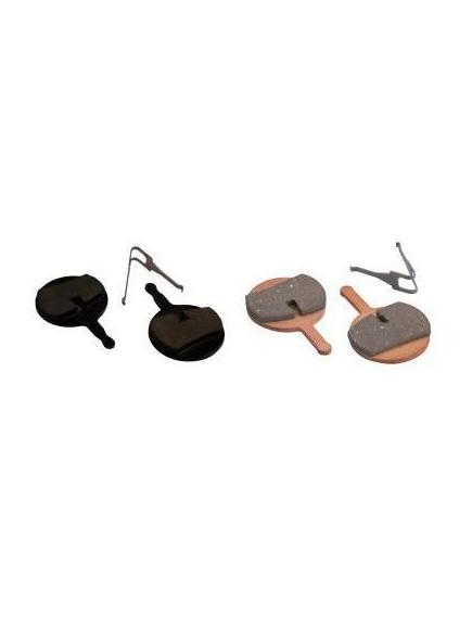 Placute Frana Disc Bicicleta Fibrax Ash976S Sintered - Negru-Auriu