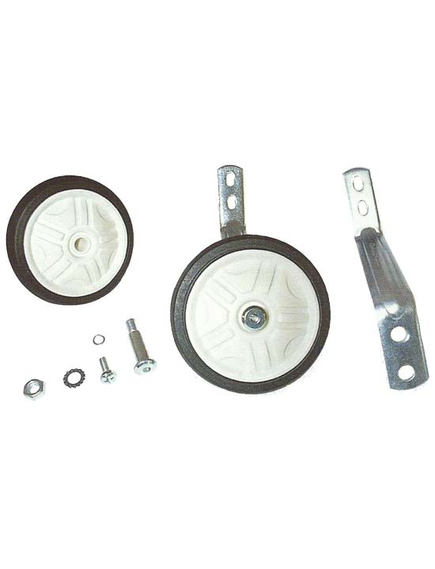 Roti Ajutatoare Bicicleta Olona Italy Mod.B - 10-12 Inch, Argintiu, Culoare produs: Argintiu