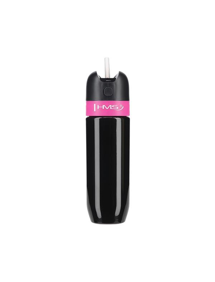 Bidon Apa Bicicleta HMS BDN670 - 600 ml, Negru-Roz, Culoare produs: Negru/Roz, imaginea nr. 2