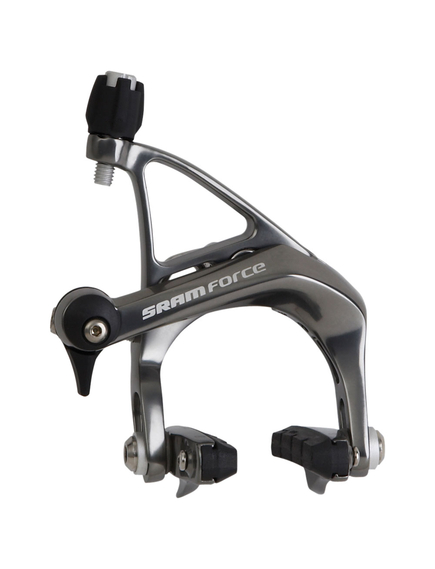Frane cursiera Sram Force, fata+spate, ajustabile, gri-anodizat