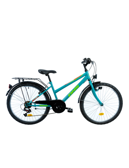 Bicicleta Copii Dhs Terrana 2414 - 24 Inch, Turcoaz