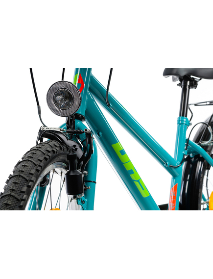 Bicicleta Copii Dhs Terrana 2414 - 24 Inch, Turcoaz, imaginea nr. 3