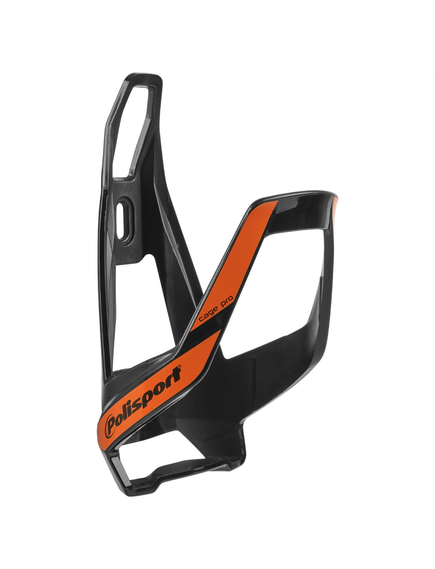 Suport Bidon Apa Polisport Holder Pro - Negru-Portocaliu, Culoare produs: Negru/Portocaliu