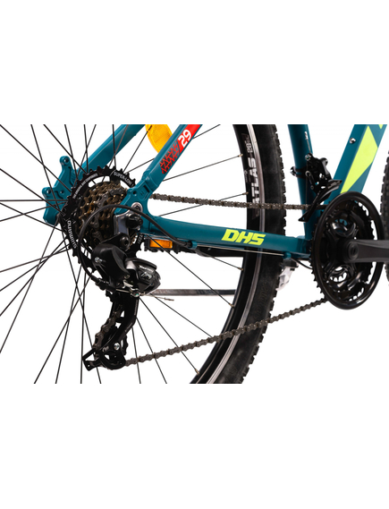 Bicicleta Mtb Terrana 2923 - 29 Inch, L, Verde, Culoare produs: Verde, Marime produs: L, imaginea nr. 7