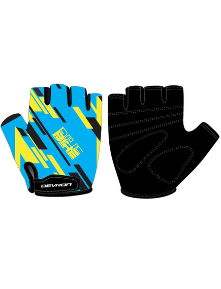 Manusi Ciclism Devron 8202 Bike - M, Negru-Albastru, Culoare produs: Negru/Albastru, Marime produs: M