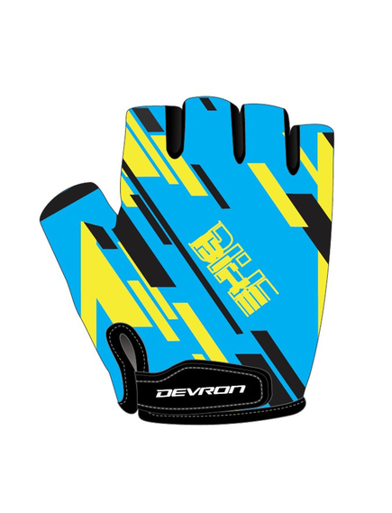 Manusi Ciclism Devron 8202 Bike - XL, Negru-Albastru, Culoare produs: Negru/Albastru, Marime produs: XL, imaginea nr. 2