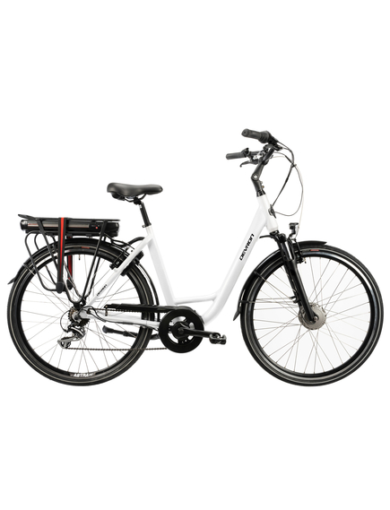 Bicicleta Electrica Devron 28220 - 28 Inch, M, Alb