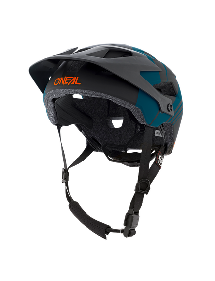 Casca O'Neal Pike Defender Nova - 58-61 Cm, L-XL, Negru-Albastru, Culoare produs: Negru/Albastru, Marime produs: L-XL (58-61)