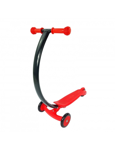 Trotineta Mix Max Curbat Tr01 - Negru-Rosu