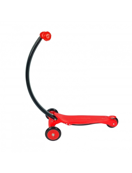 Trotineta Mix Max Curbat Tr01 - Negru-Rosu, imaginea nr. 3