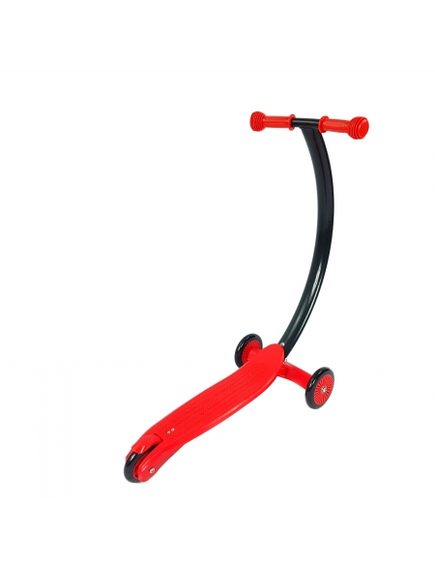 Trotineta Mix Max Curbat Tr01 - Negru-Rosu, imaginea nr. 2