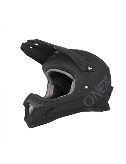 Casca Ciclism Integrala O'Neal Sonus Solid - 61-62 Cm, XL, Negru, Marime produs: XL (61-62)