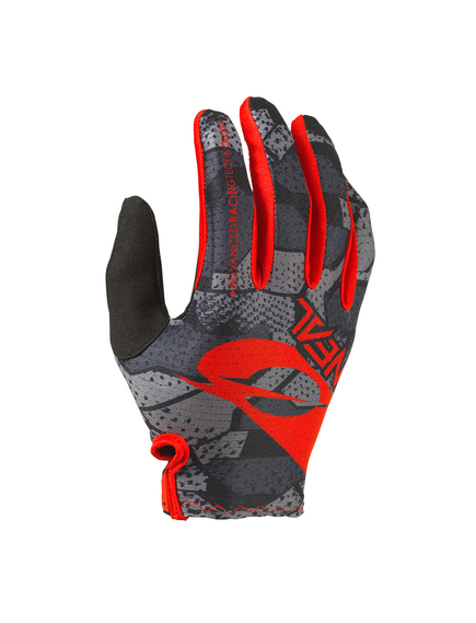 Manusi Copii O'Neal Matrix Camo V.22 - XS/1-2, Negru-Rosu, Culoare produs: Negru/Rosu, Marime produs: XS