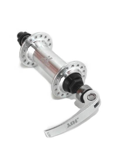 Butuc Fata Joytech JY751DSE - 32H, V-Brake, Argintiu, imaginea nr. 2