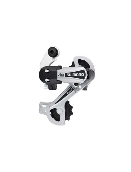 Schimbator Spate Shimano Tourney RD-TY21-B GS, 6 Viteze, Prindere Directa, Gri, Culoare produs: Gri