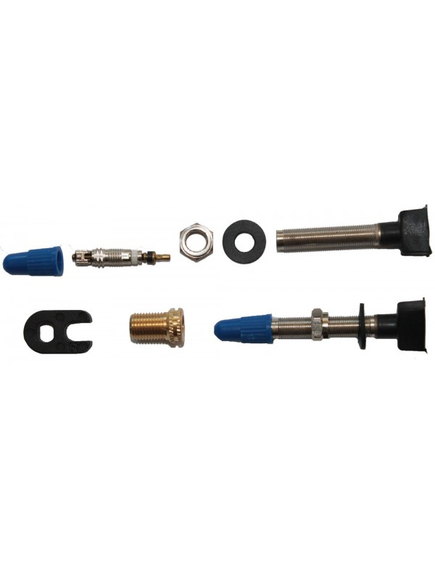 TUBELESS SUPRA - VALVES (set for one bike) used for NON Tubeless rims; 50 sets per packing