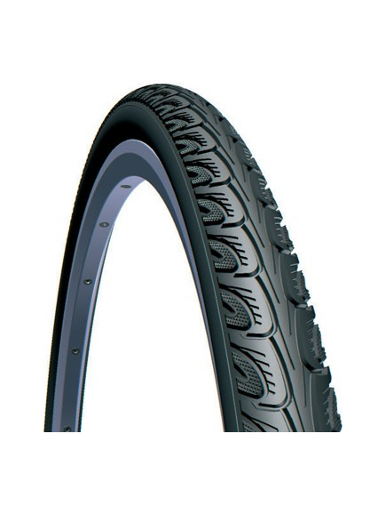 Anvelopa Bicicleta Rubena V69 Hook - 28 x 1-1/2 Inch, Negru
