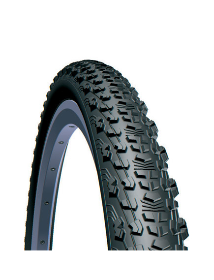 Anvelopa Bicicleta Rubena V75 Scylla - 26 x 2.1 Inch, Negru