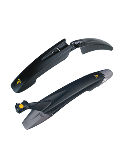 Aparatoare Noroi Topeak Defender Fx|Rx - Set, 26 Inch, Negru-Gri, imaginea nr. 8