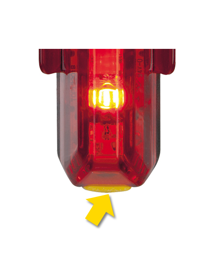 Stop Spate Bicicleta Topeak Redlite Aero - Rosu, imaginea nr. 2