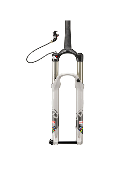 Furca Bicicleta Rockshox Sid Xx Wc D-Air, X-Remote,PM, alba