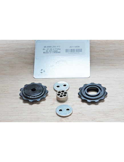 05-09 X9 Rear Derailleur Pulley Kit - Silver-Black, imaginea nr. 2