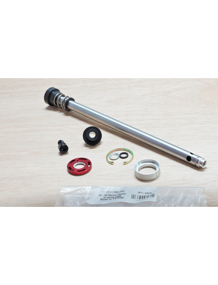 06-08 Boxxer Race/Team Spring Shaft Assy - Silver-Black, imaginea nr. 2